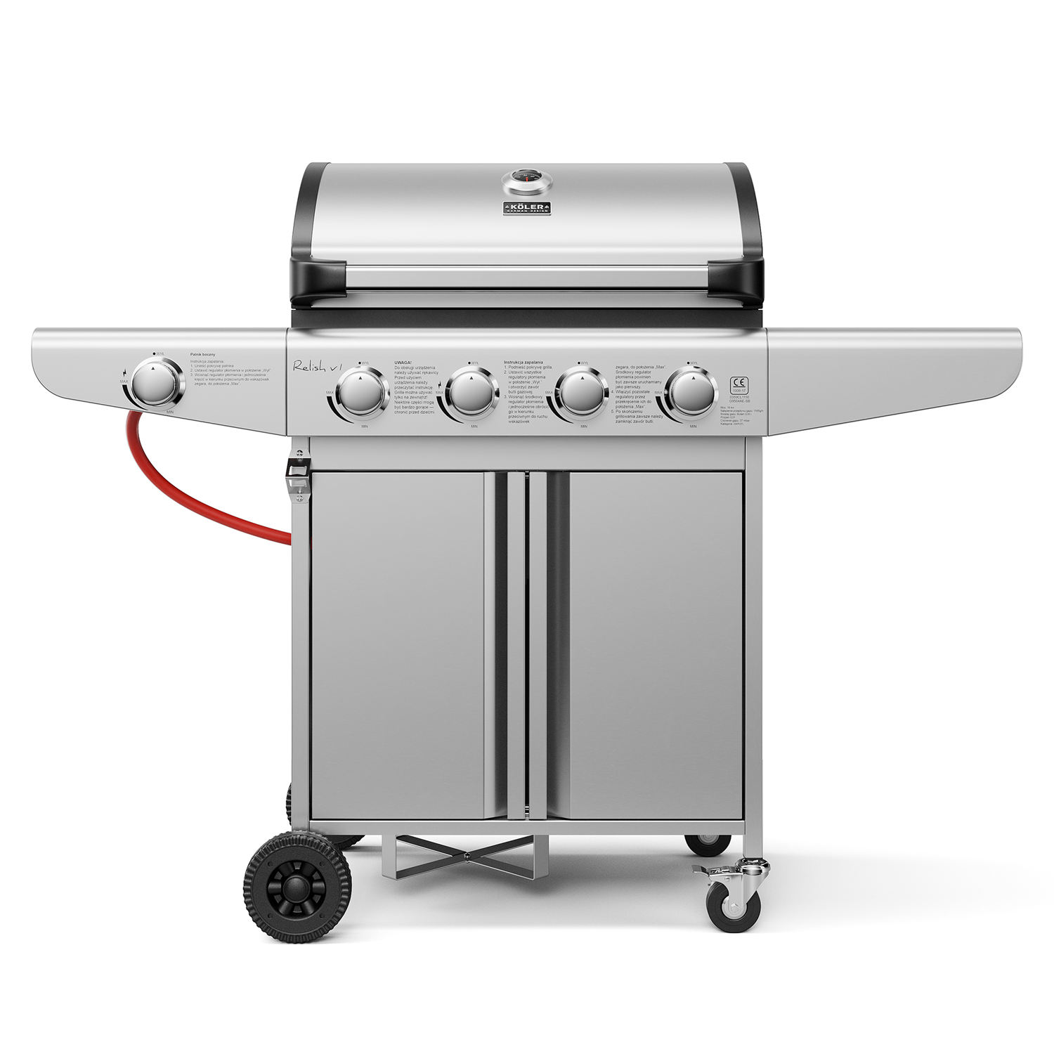 Grill Gazowy Koler Relish v1 - 5 palników 16kW