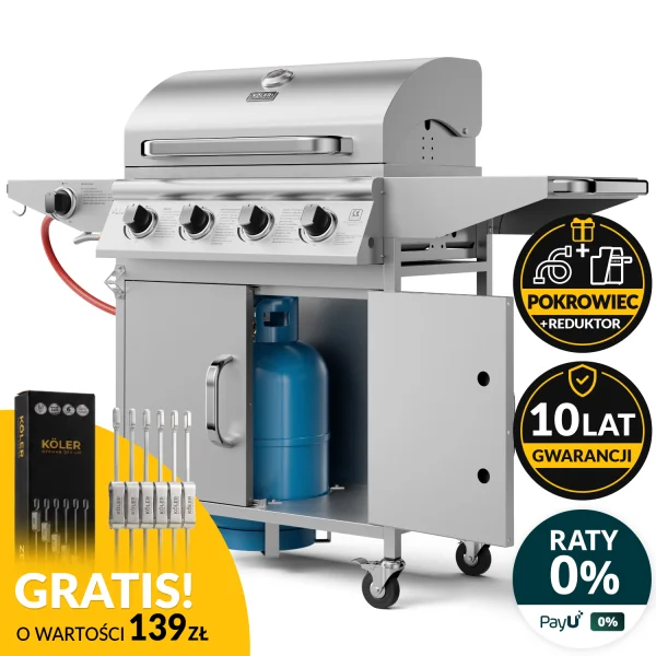 Grill Gazowy Koler Relish v2 5 palników 16kW