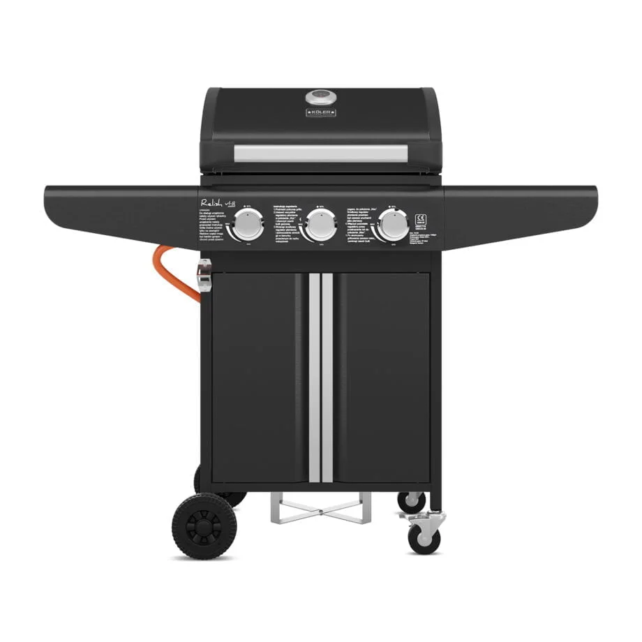 grill gazowy z miejscem na butle