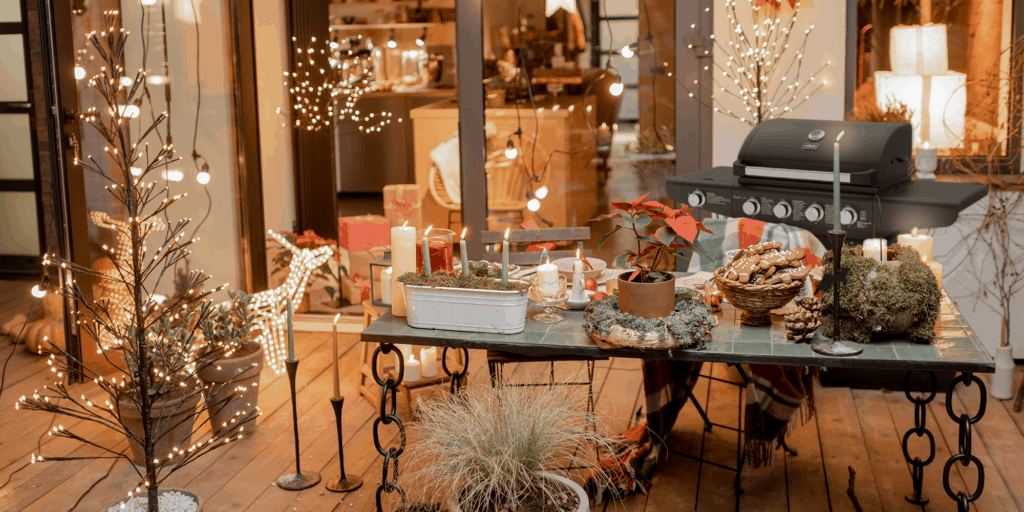 Swiateczne grillowanie w Boze Narodzeni