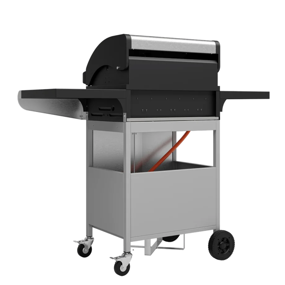 grill gazowy pokrywa