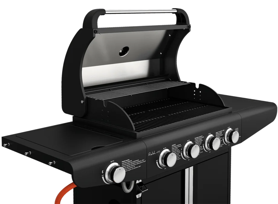 grill gazowy pokrywa