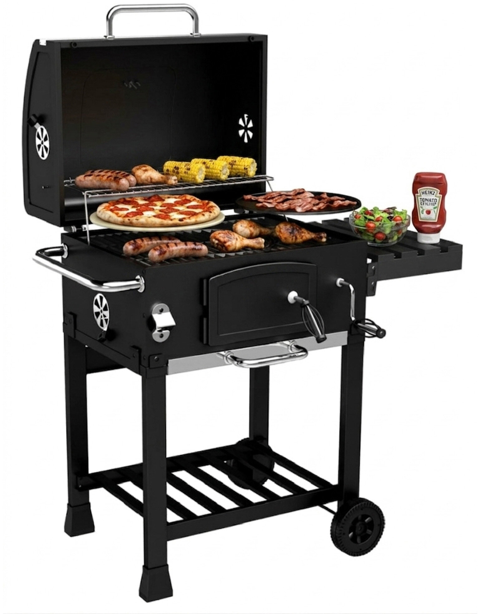 KOLER-Ember-CH1-glowne Grill węglowy KOLER EMBER CH1 – zdjęcie 9