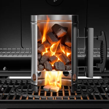 Komin do rozpalania węgla brykietu starter do grill węglowy