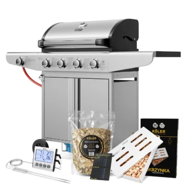 Zestaw do Wędzenia Grill Gazowy Koler Relish V1 Silver – Standard