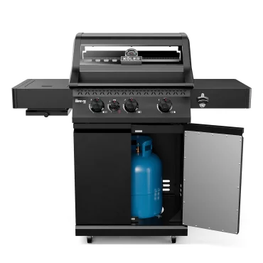 Grill Gazowy ogrodowy Koler Krone Compact Pro Black