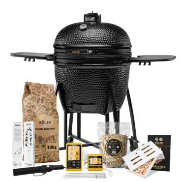 Zestaw do Wędzenia Grill Ceramiczny Węglowy Kamado Koler EG29 - Standard