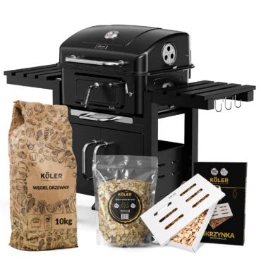Zestaw do Wędzenia Grill węglowy KOLER EMBER CH2
