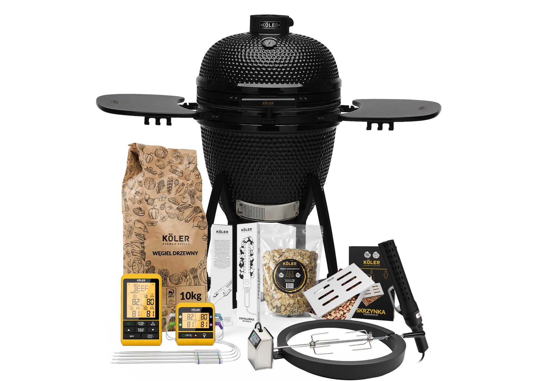 Kamado EG21 – zestaw do wędzenia Köler
