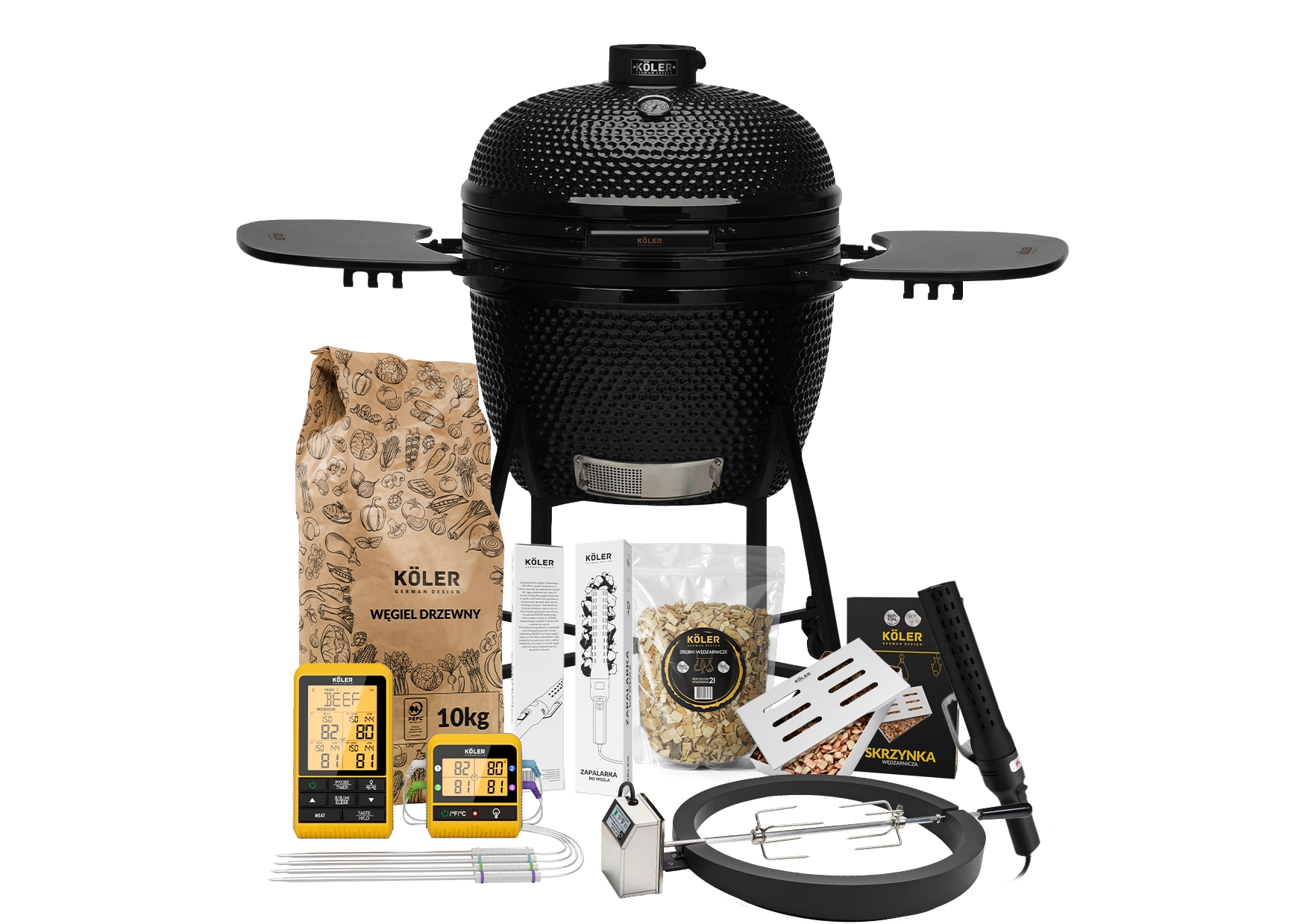 Kamado EG26 – zestaw do wędzenia Köler