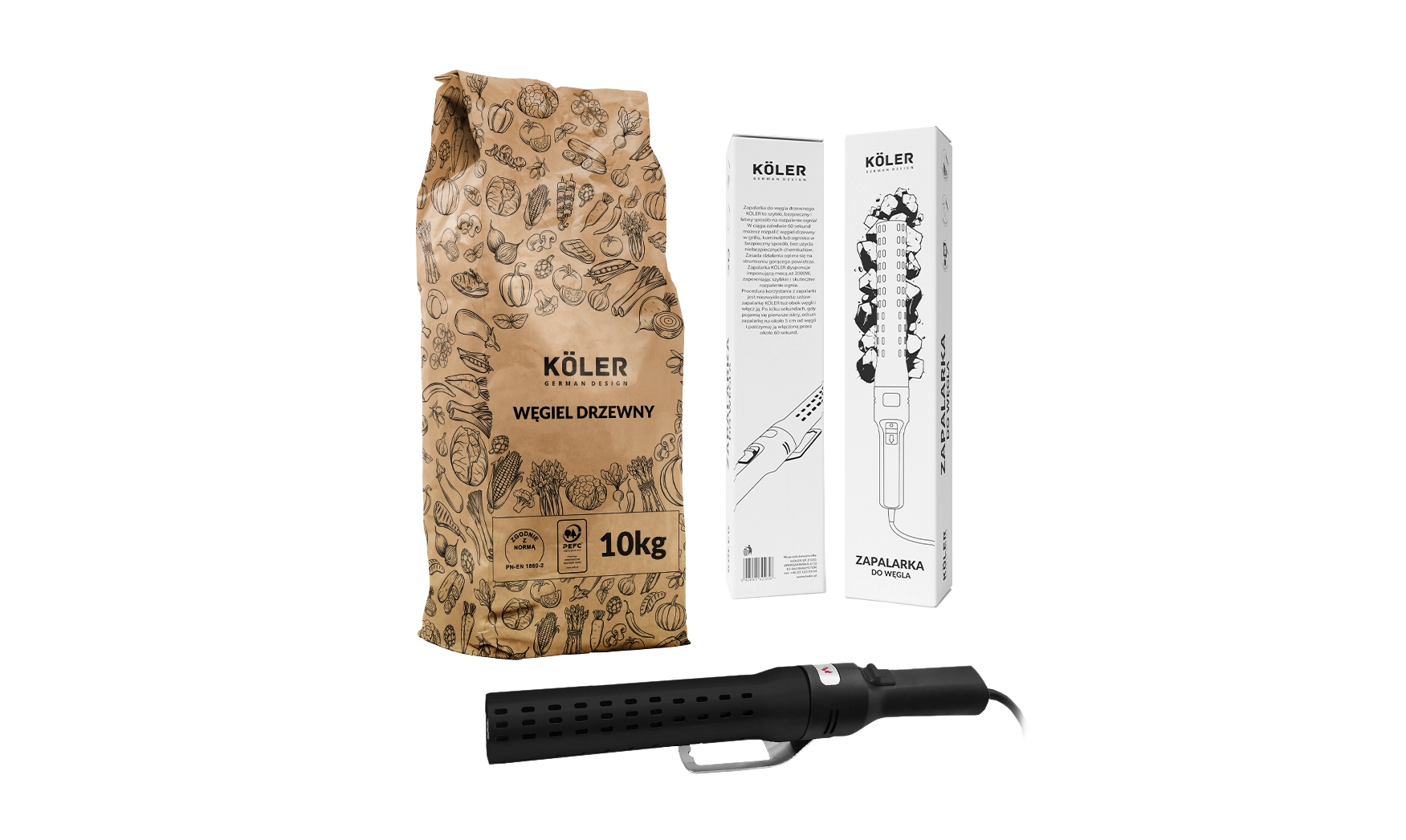 Zestaw do grillowania KÖLER Grill Set – zestaw do wędzenia Köler