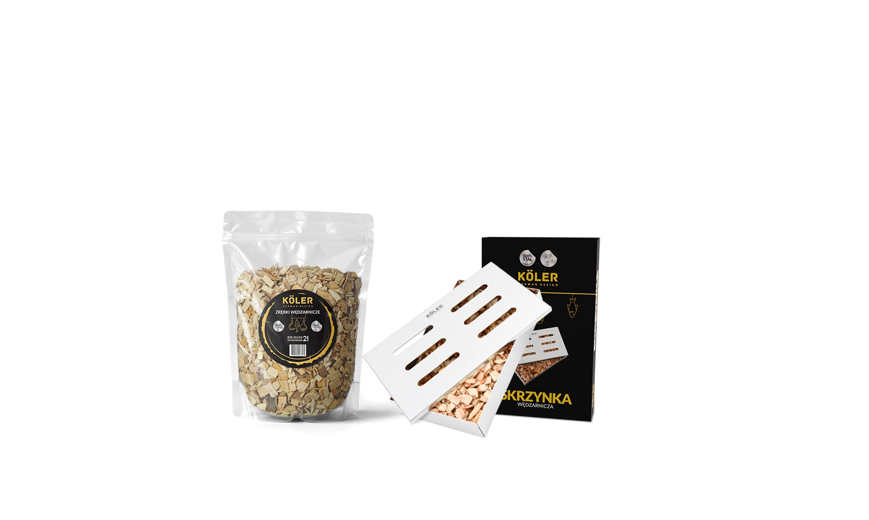 Zestaw wędzarniczy KÖLER Smoke Basic – zestaw do wędzenia Köler