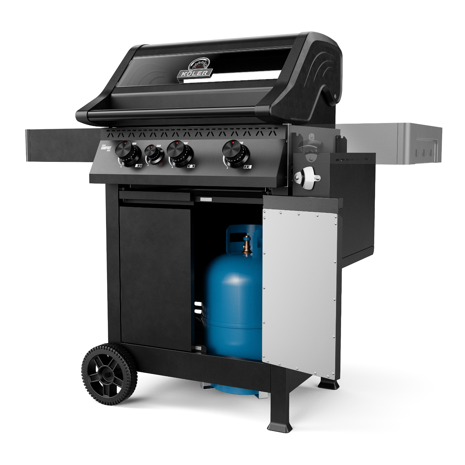 Grill gazowy KÖLER Krone Compact Black