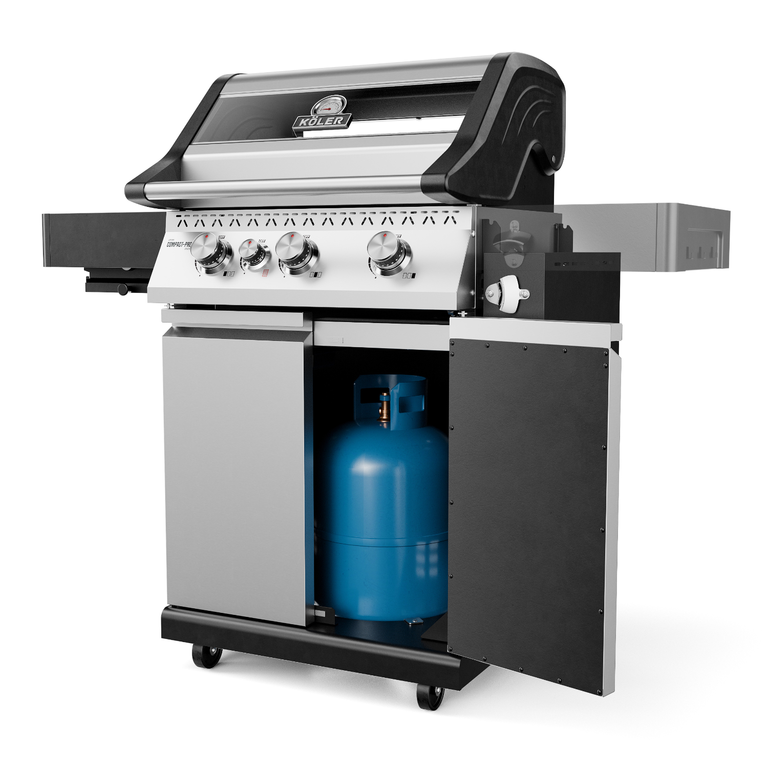 Grill gazowy KÖLER Krone Compact Pro Silver