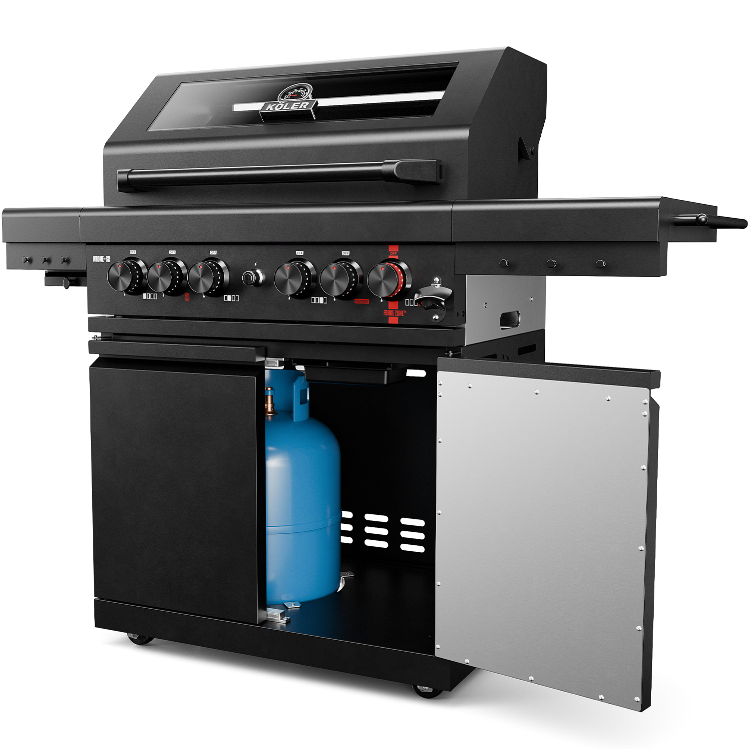 Grill gazowy KÖLER Krone S2 Black