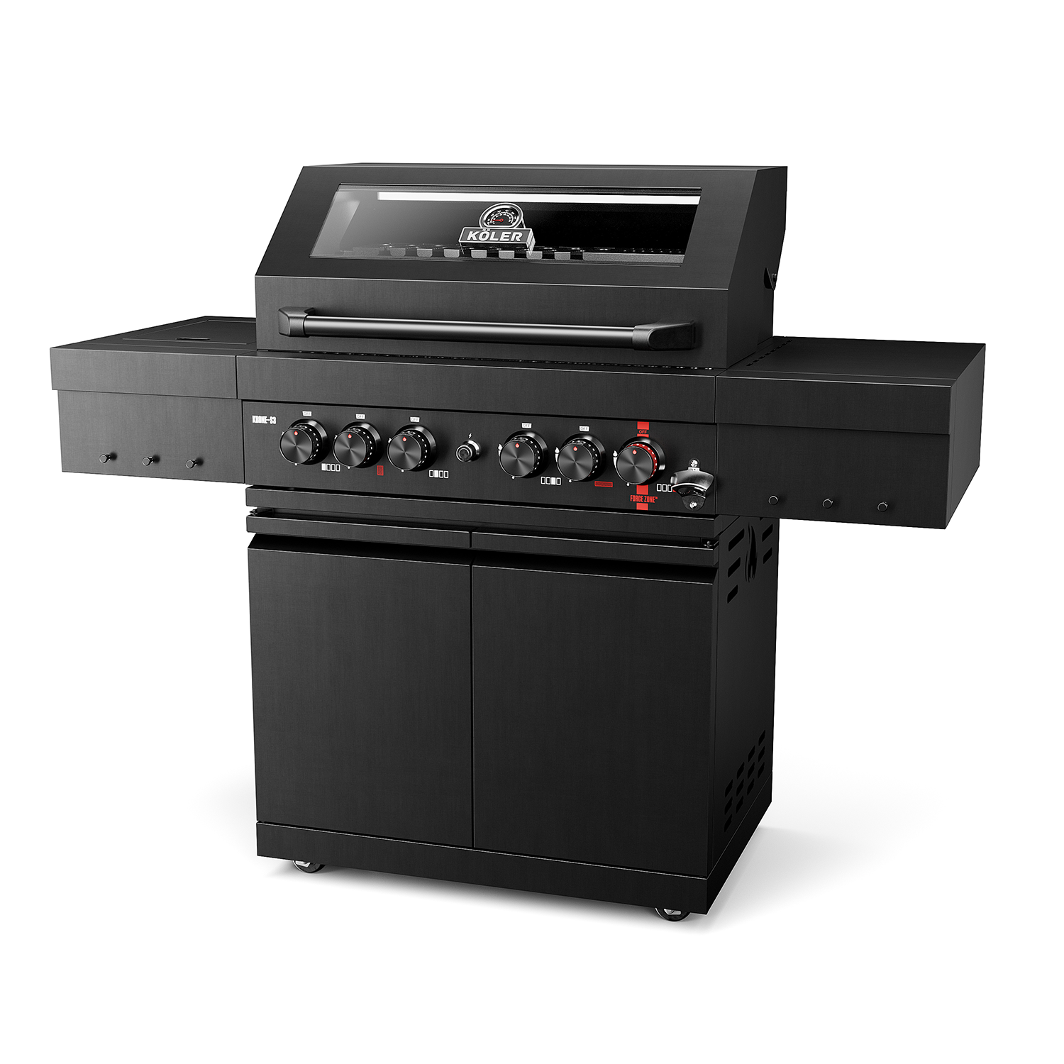 Grill gazowy KÖLER Krone S3 Onyx Black