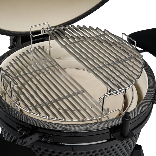 Trzypoziomowy system do grillowania pośredniego KAMADO