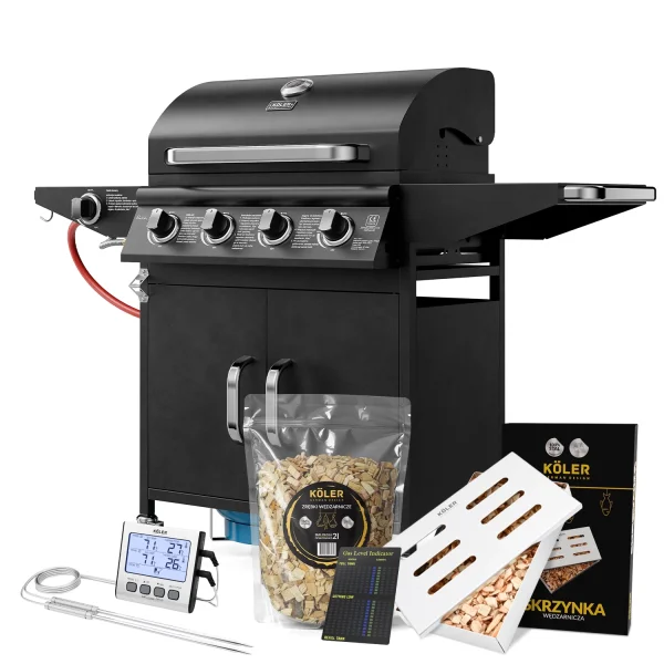 Zestaw do Wędzenia Grill Gazowy Koler Relish V2 Black – Standard
