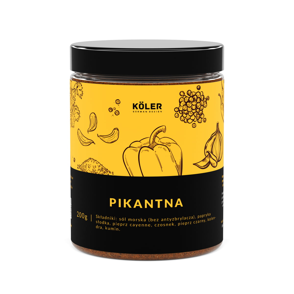 Przyprawa Pikantna KÖLER – mieszanka z papryką i cayenne