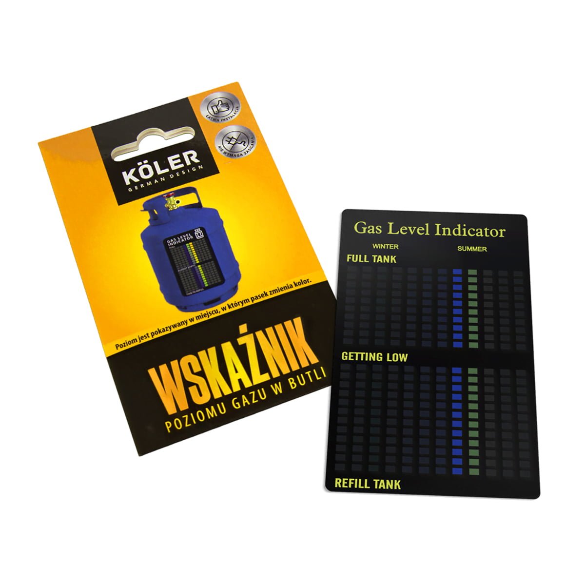 Wskaźnik poziomu gazu w butli LastDrop