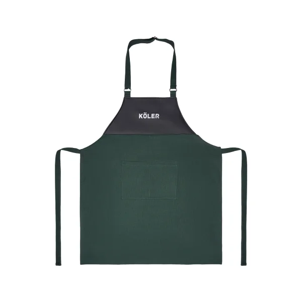 Fartuch Kuchenny do Grillowania KOLER Premium Zielony