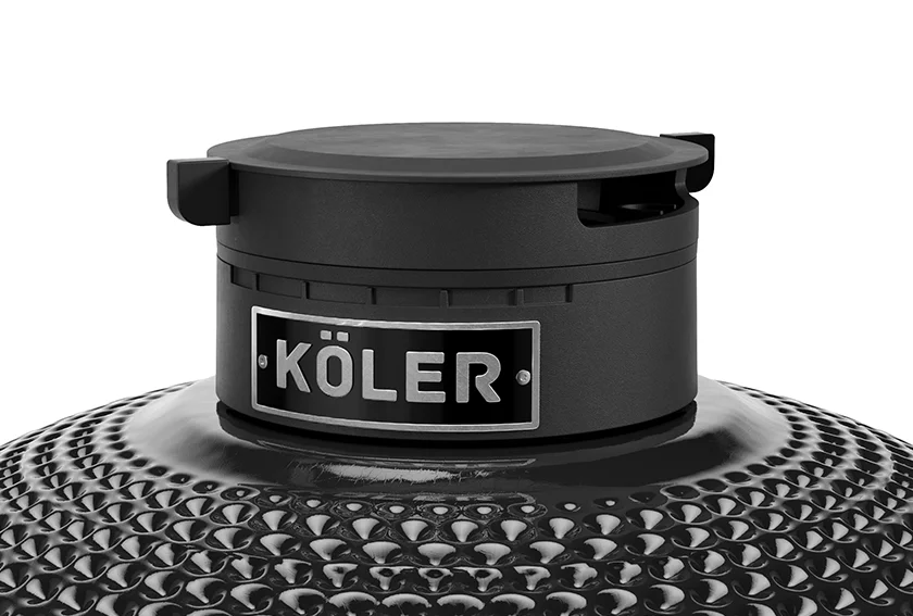 8-komin Grill Ceramiczny Węglowy Kamado KOLER EG21 54cm z wózkiem – zdjęcie 11