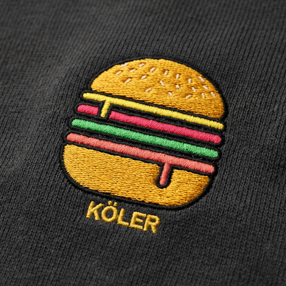 Closeup burger